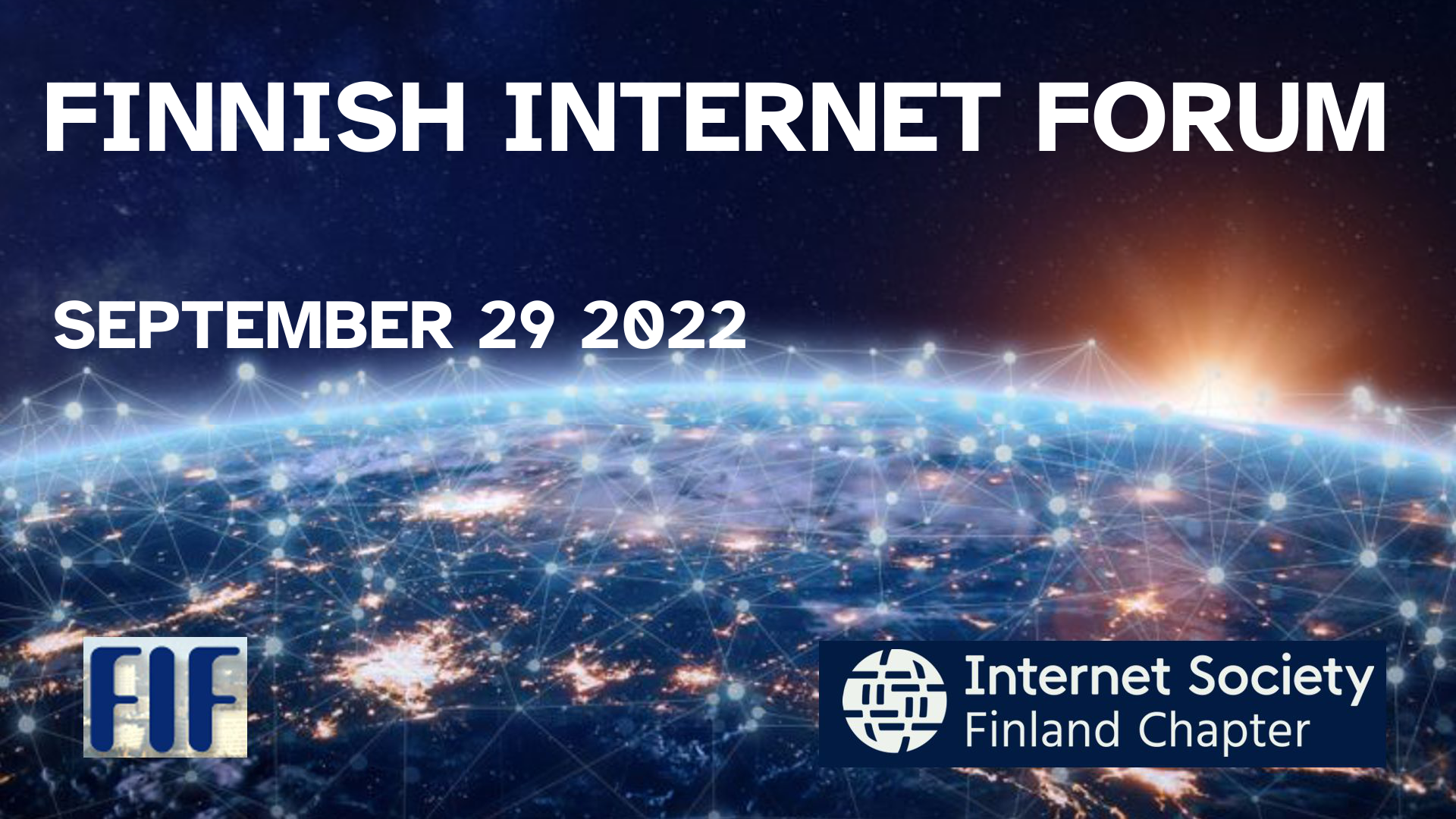 WEBCAST SEP 29 Finnish Internet Forum 2022